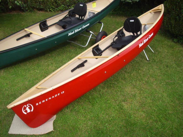 Serenade 13 wood solo Kanu MAD RIVER CANOE Paddel Store