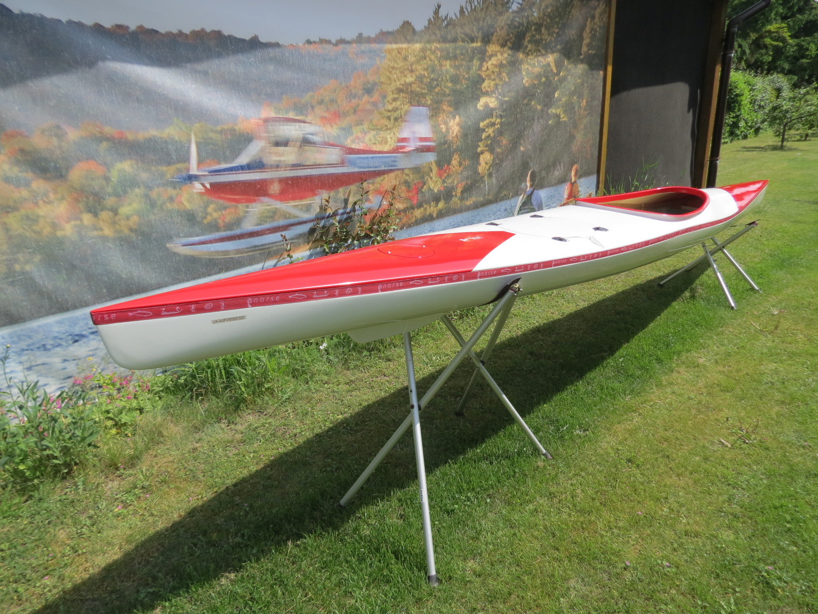 Vilje, sportliches Wanderkajak Rennkajak - Norse Kayaks – Bild 9