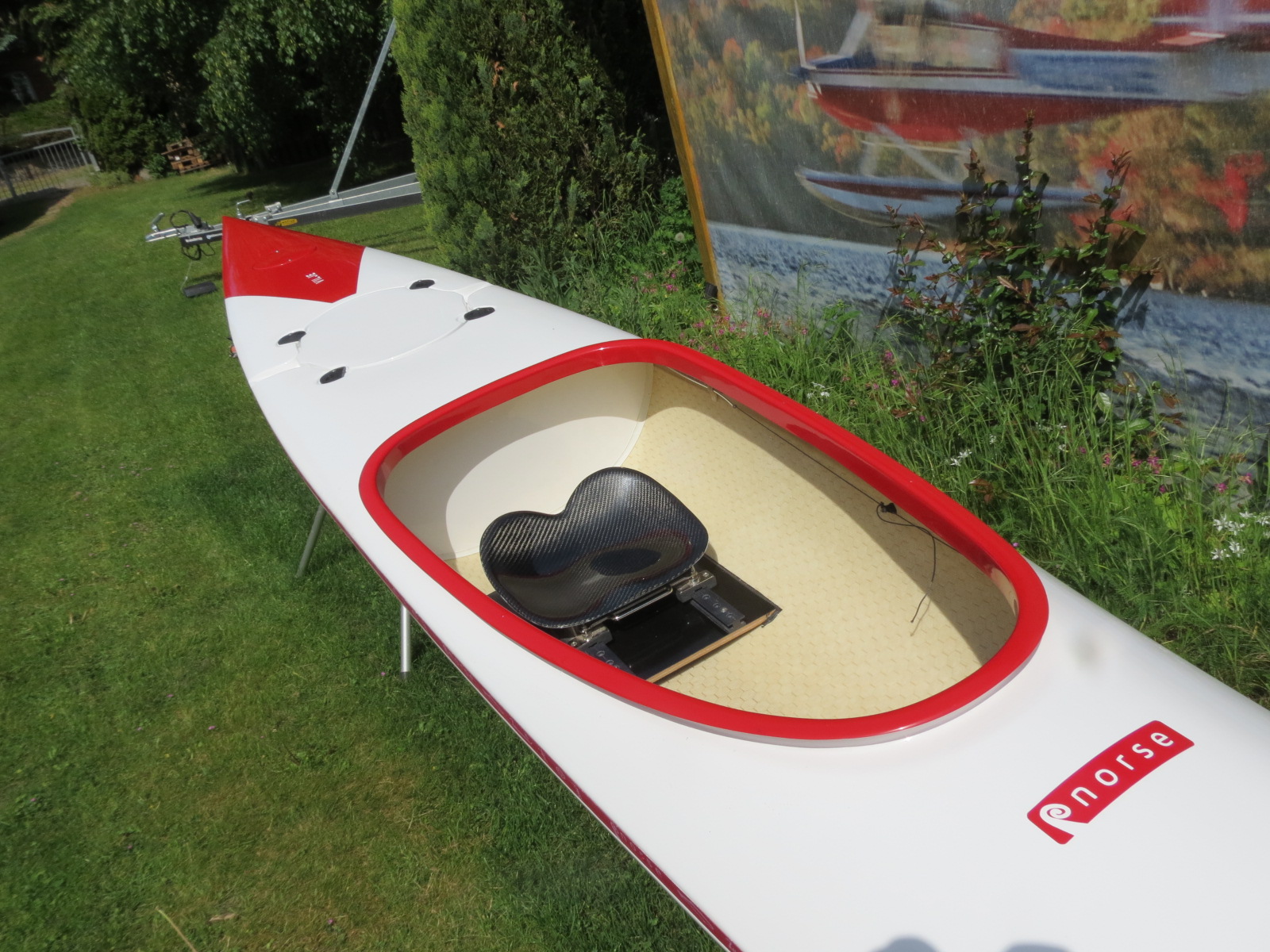 Vilje, sportliches Wanderkajak Rennkajak - Norse Kayaks – Bild 14
