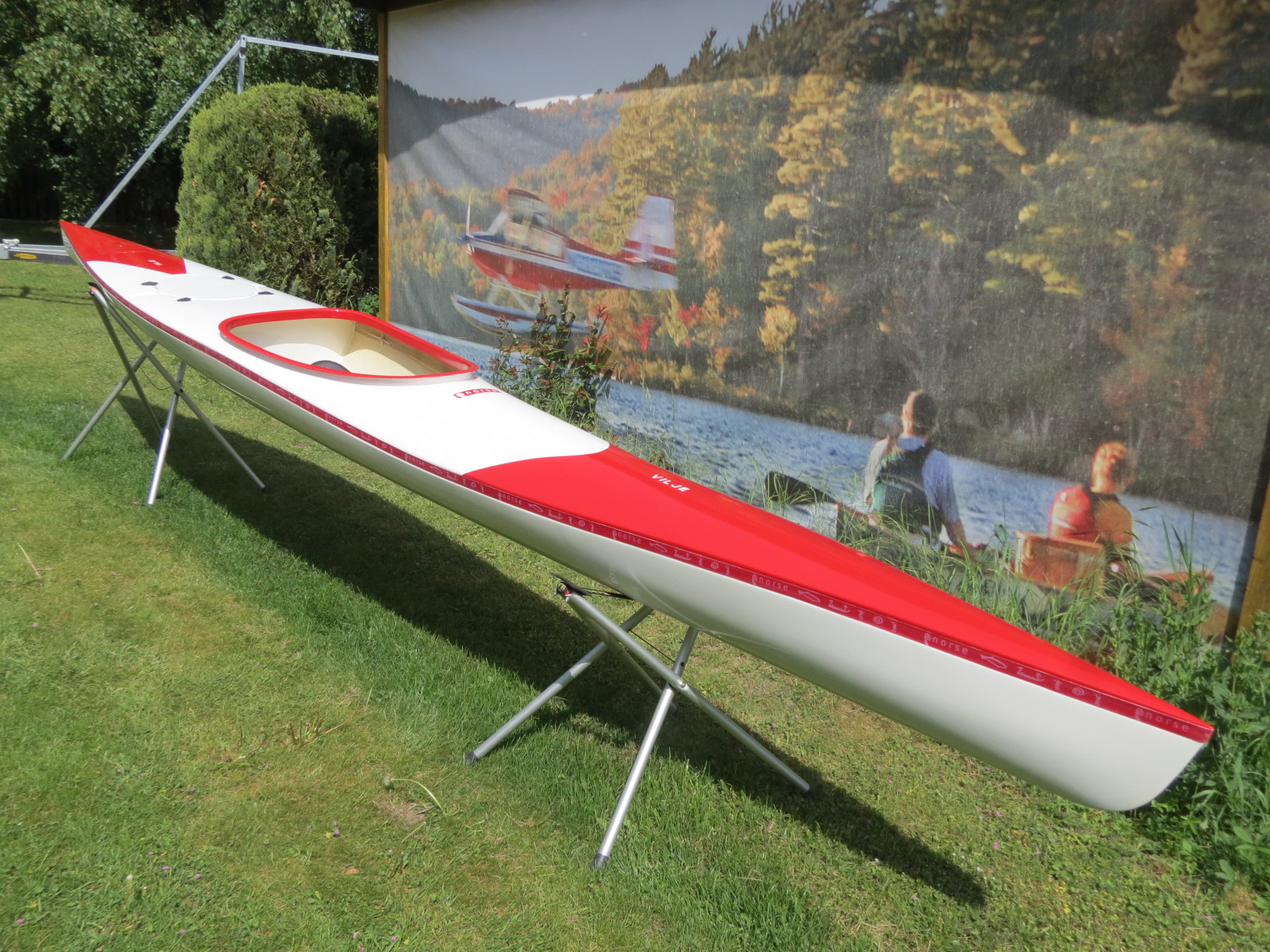Vilje, sportliches Wanderkajak Rennkajak - Norse Kayaks – Bild 2