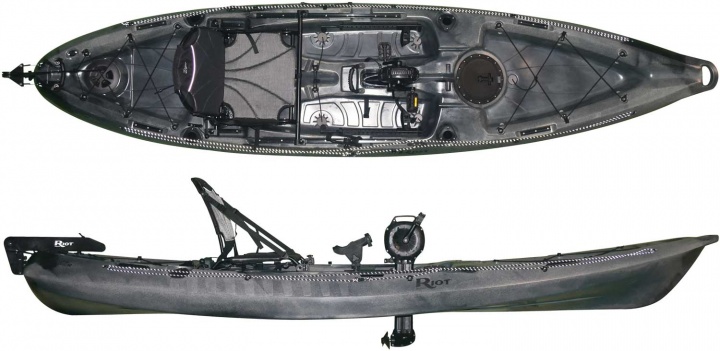 Mako 12 Angler Impulse Drive – Riot Kayaks – Bild 2