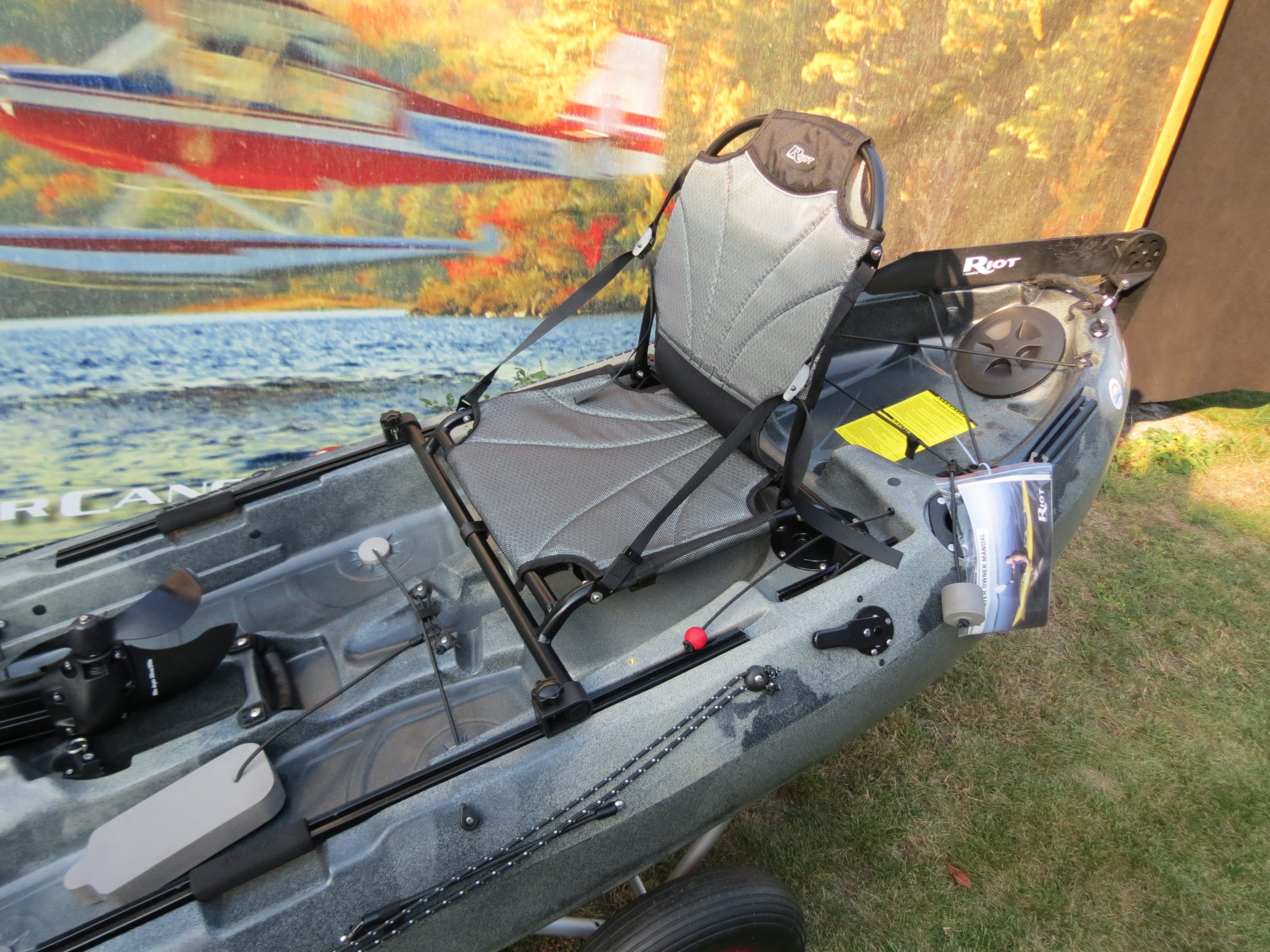 Mako 10 camo Impulse Drive, Peddalantrieb - Riot Kayaks – Bild 11