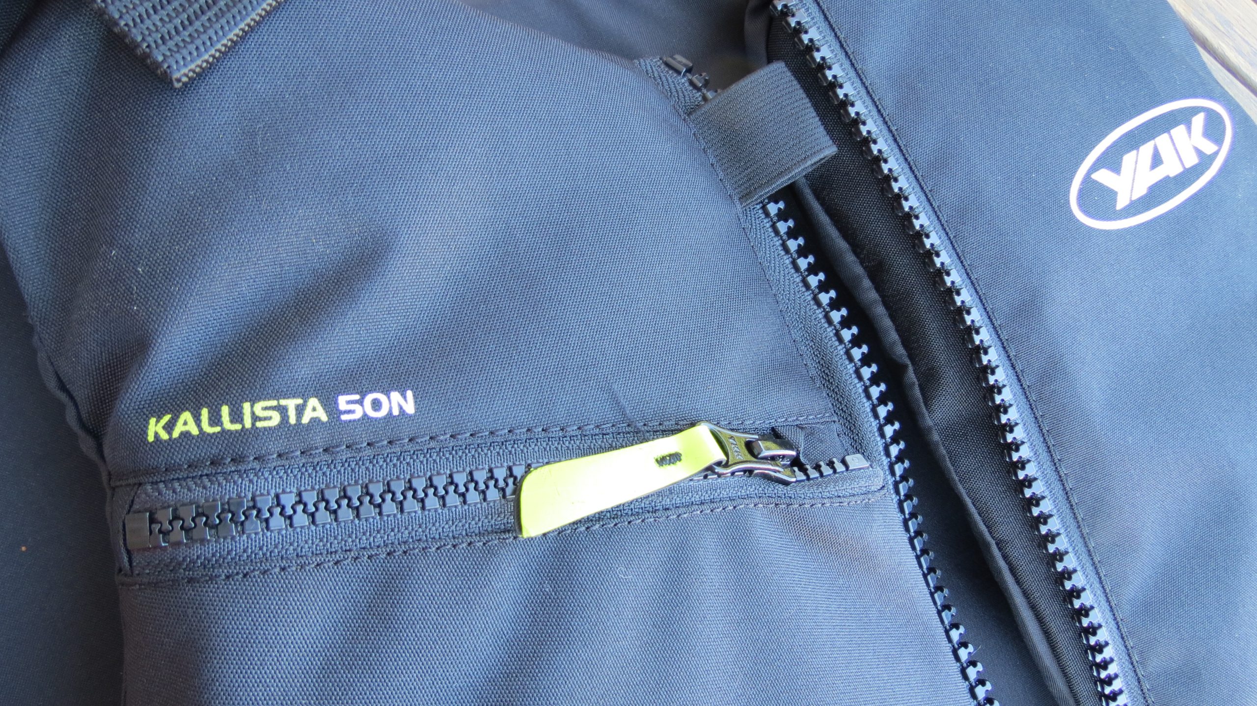 Kajak Weste Kallista schwarz - YAK – Bild 4