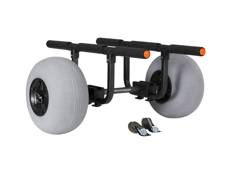 Heavy Duty Kajak Wagen mit Beach Räder Wilderness Systems Paddel Store