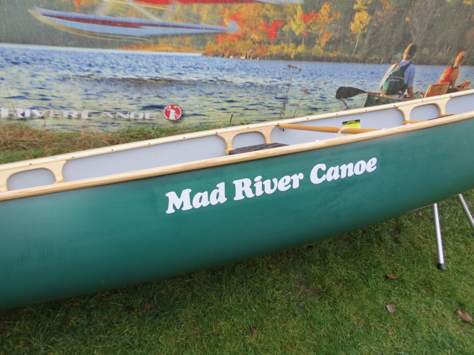 Wood Edition! Journey 156 PE/Wood MAD RIVER CANOE Paddel Store