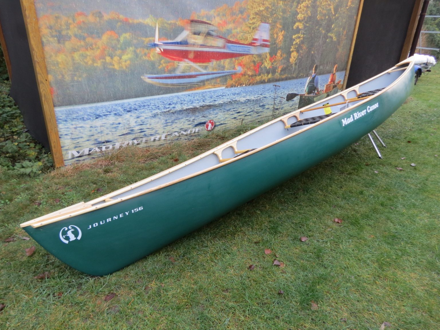 Wood Edition! Journey 156 PE/Wood MAD RIVER CANOE Paddel Store