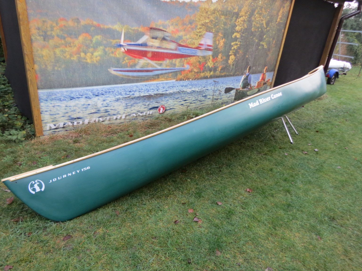 Wood Edition! Journey 156 PE/Wood MAD RIVER CANOE Paddel Store