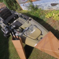 Outback Mirage Drive 180° Kick-Up mit Turbo Flossen Kajak - Hobie Kaykas