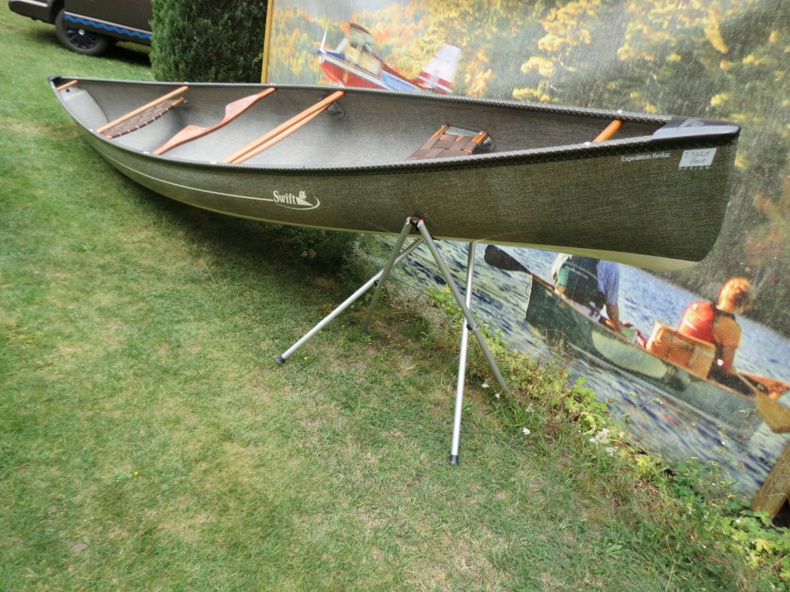 Keewaydin 17 Expedition Kevlar/BasaltInnegra Swift Canada Paddel Store