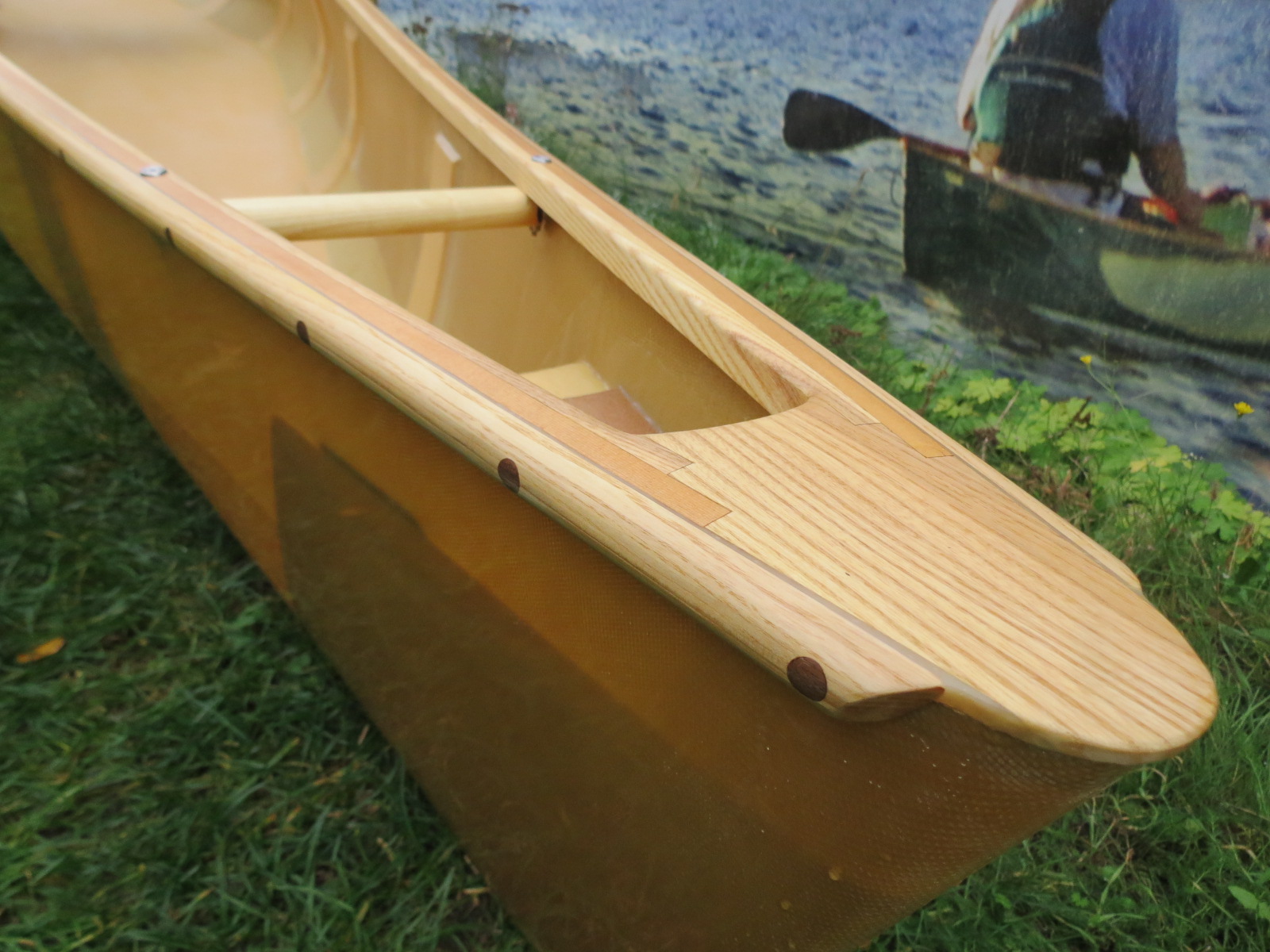 Argosy 14'6'' Kevlar Wood Ultraleicht Canoe - Wenonah – Bild 8