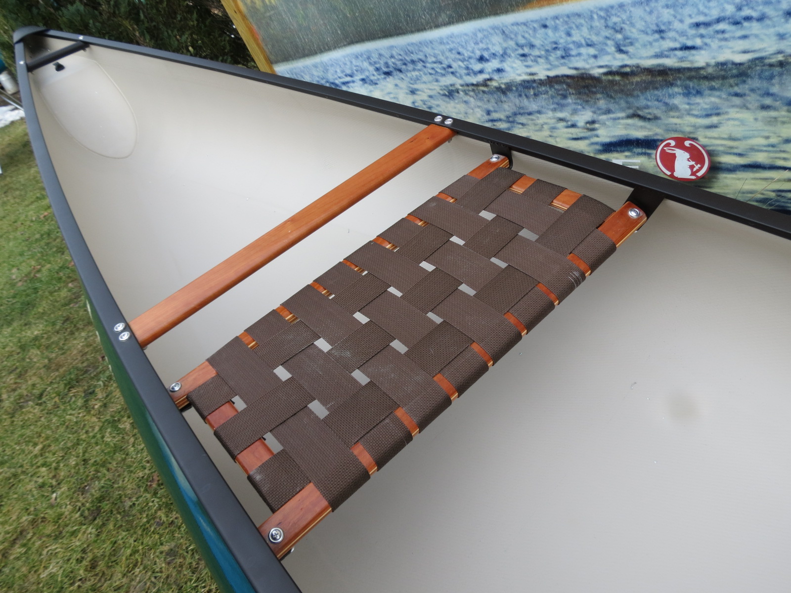 Keewaydin 15 solo Kanadier Fiberglass Canoe - Swift Canada – Bild 3