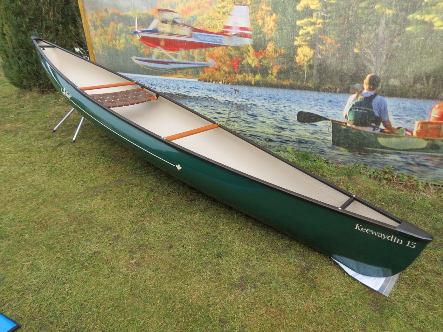 Keewaydin 15 solo Kanadier Fiberglass Canoe Swift Canada Paddel Store