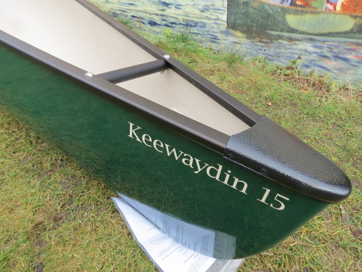 Keewaydin 15 solo Kanadier Fiberglass Canoe Swift Canada Paddel Store