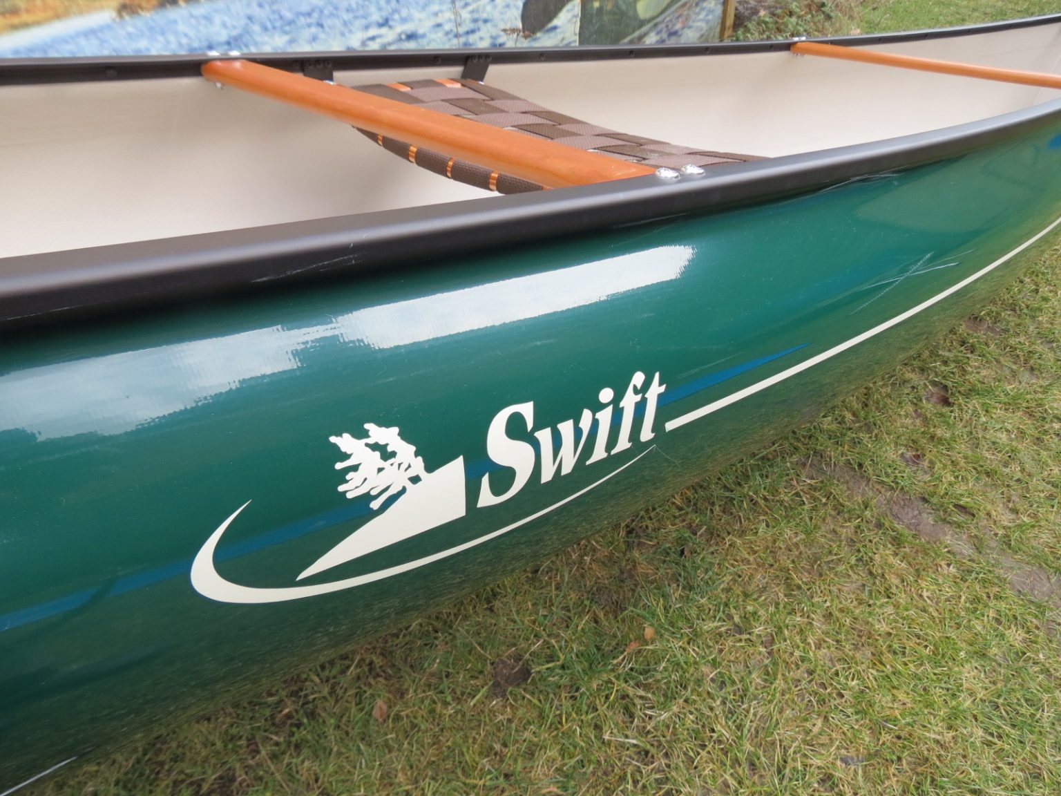 Keewaydin 15 solo Kanadier Fiberglass Canoe Swift Canada Paddel Store