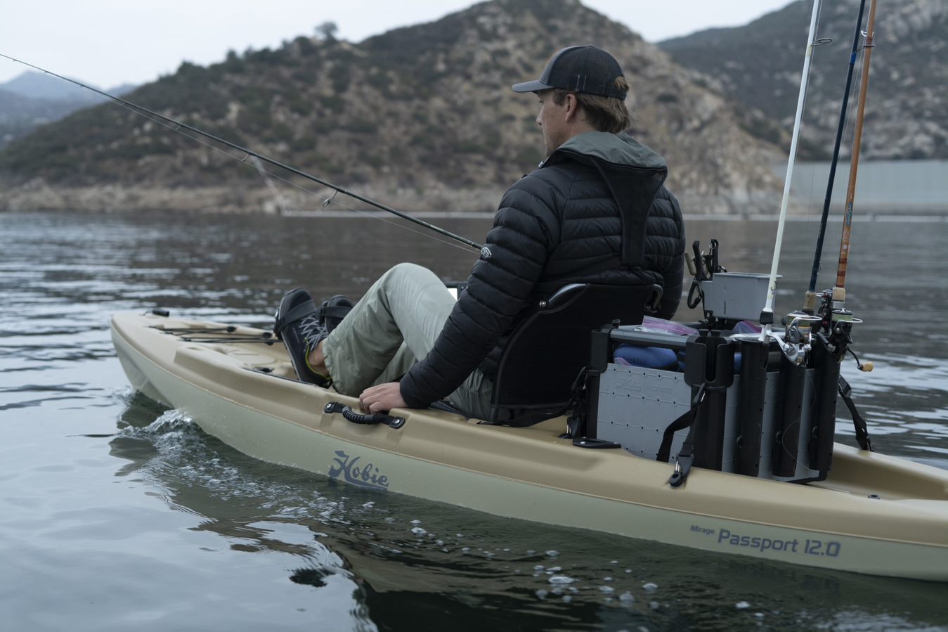 Passport 12 mit MD GT KU Kick-Up Mirage Antrieb Kajak - Hobie – Bild 5