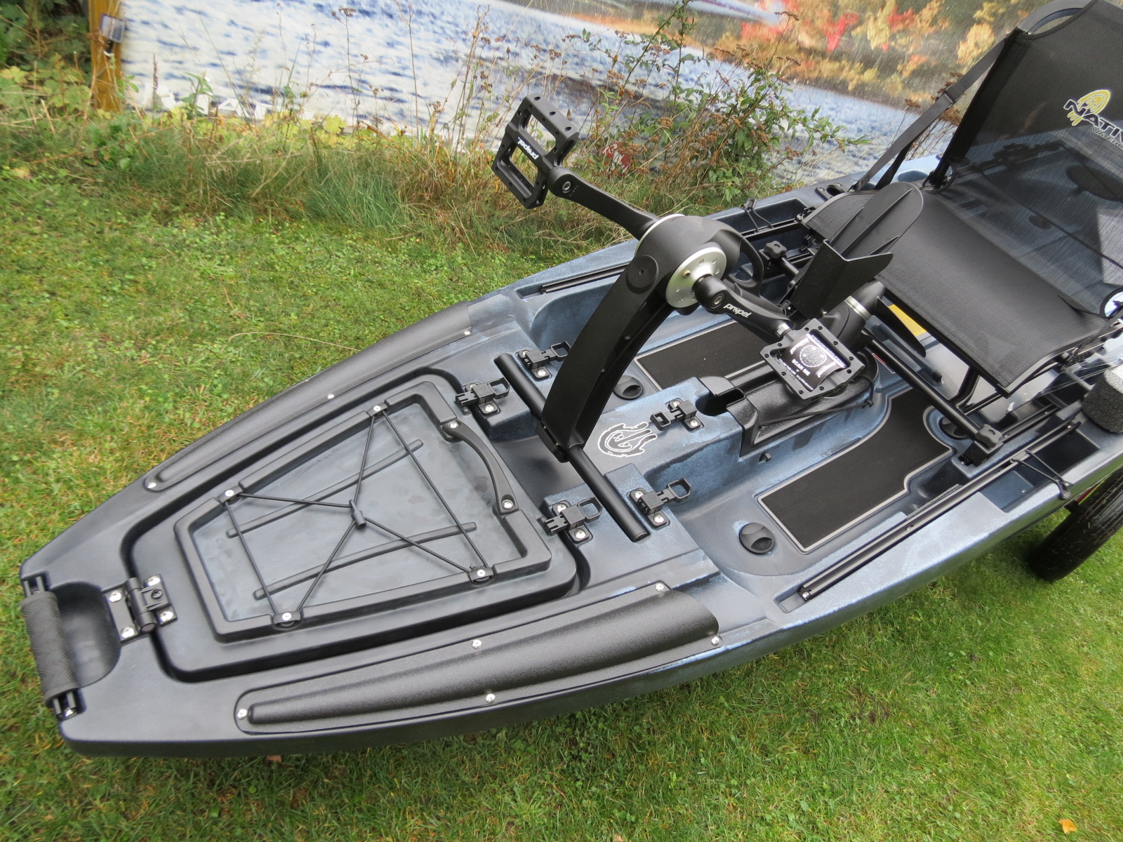 Slayer MAX 10 Propel mit Drehsitz und Springblade Rudder - Native Watercraft – Bild 11
