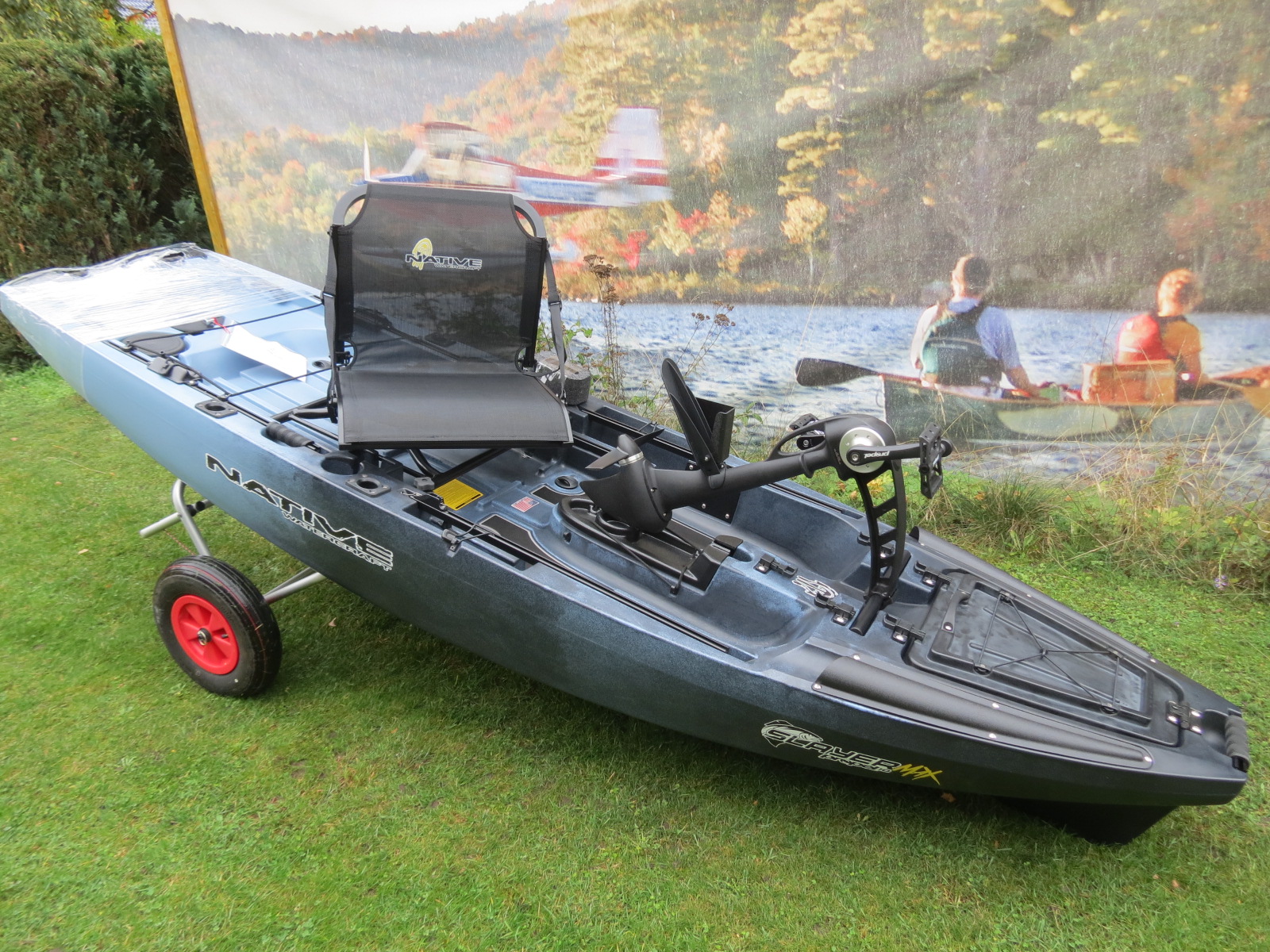 Slayer MAX 10 Propel mit Drehsitz und Springblade Rudder - Native Watercraft – Bild 36