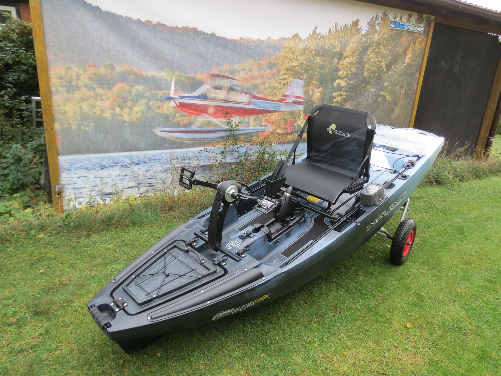 Slayer MAX 10 Propel mit Drehsitz und Springblade Rudder - Native Watercraft – Bild 30