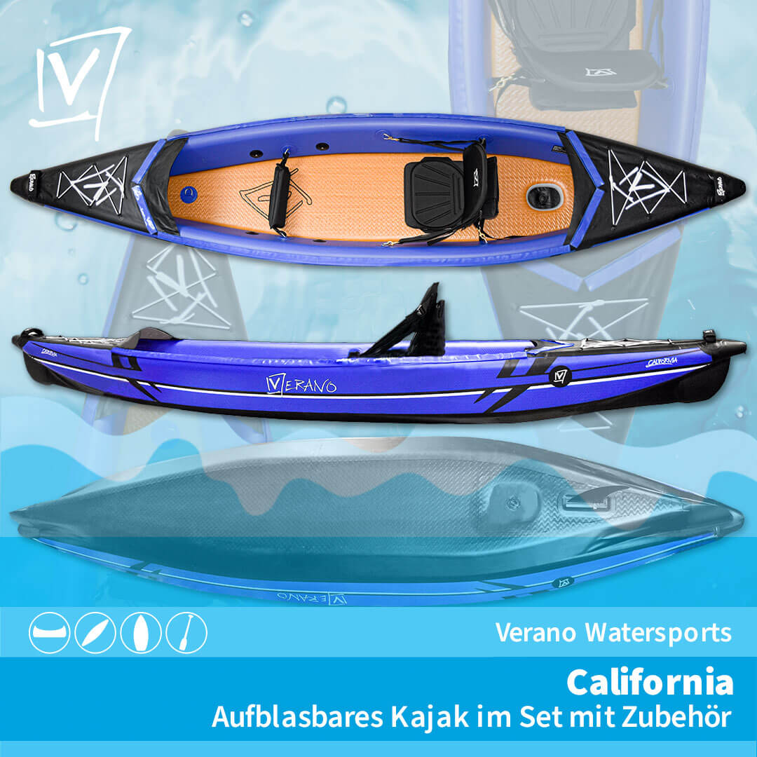 California Solo Luftkajak - Verano – Bild 2