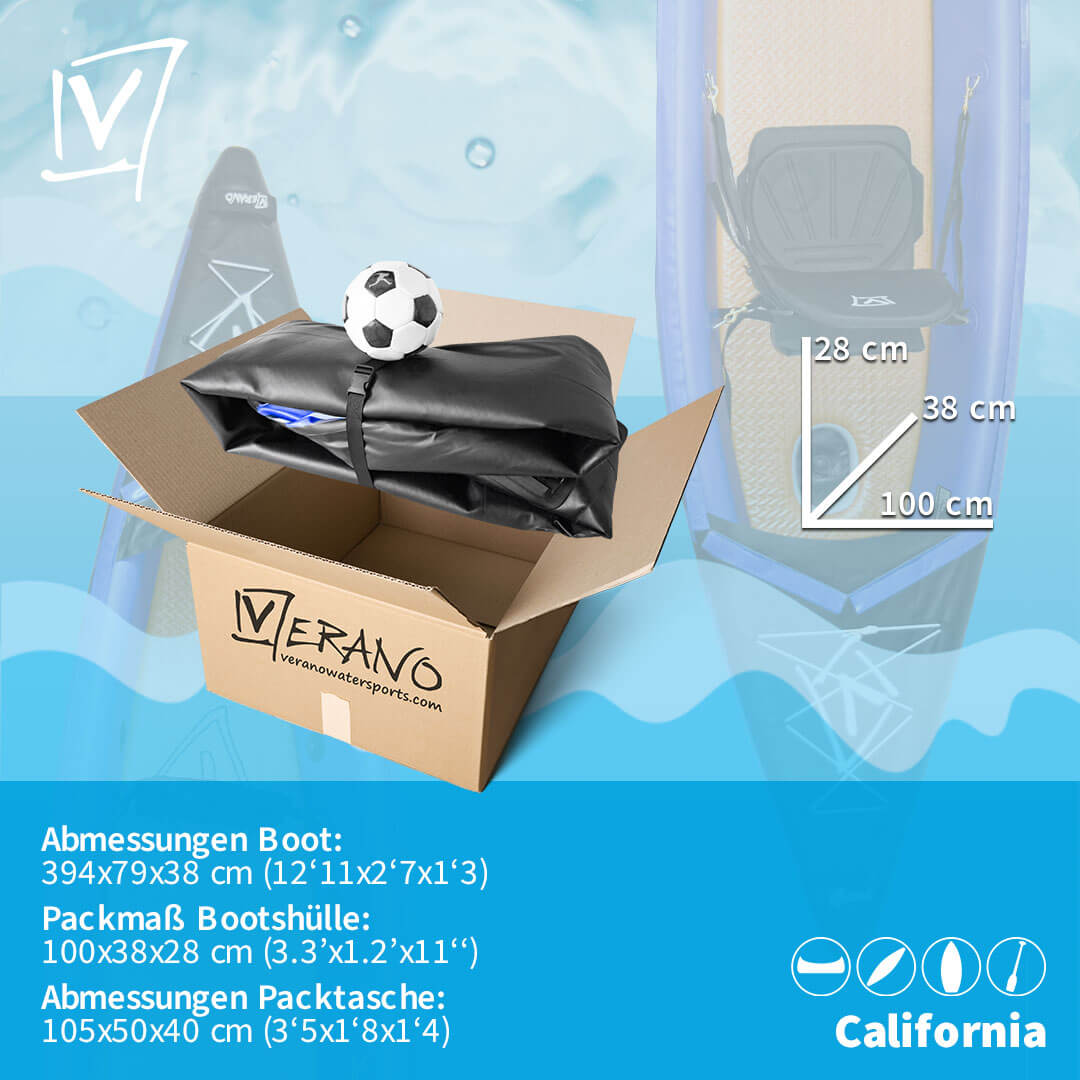 California Solo Luftkajak - Verano – Bild 8