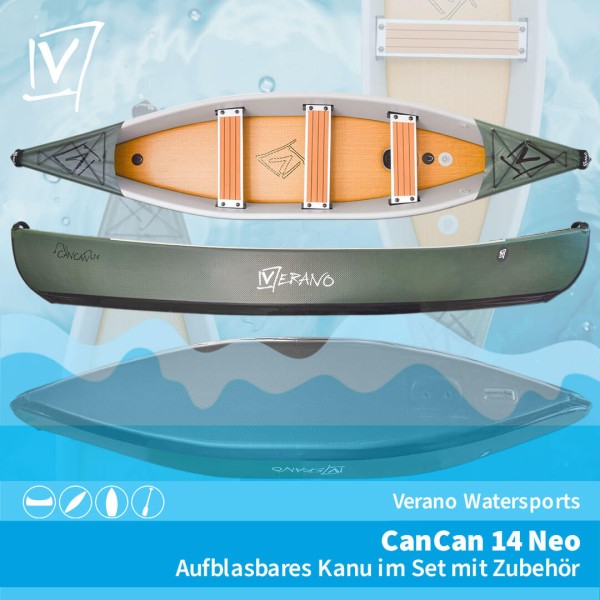 CanCan NEO, 2er Luft Kanadier Luftkanu - Verano – Bild 2