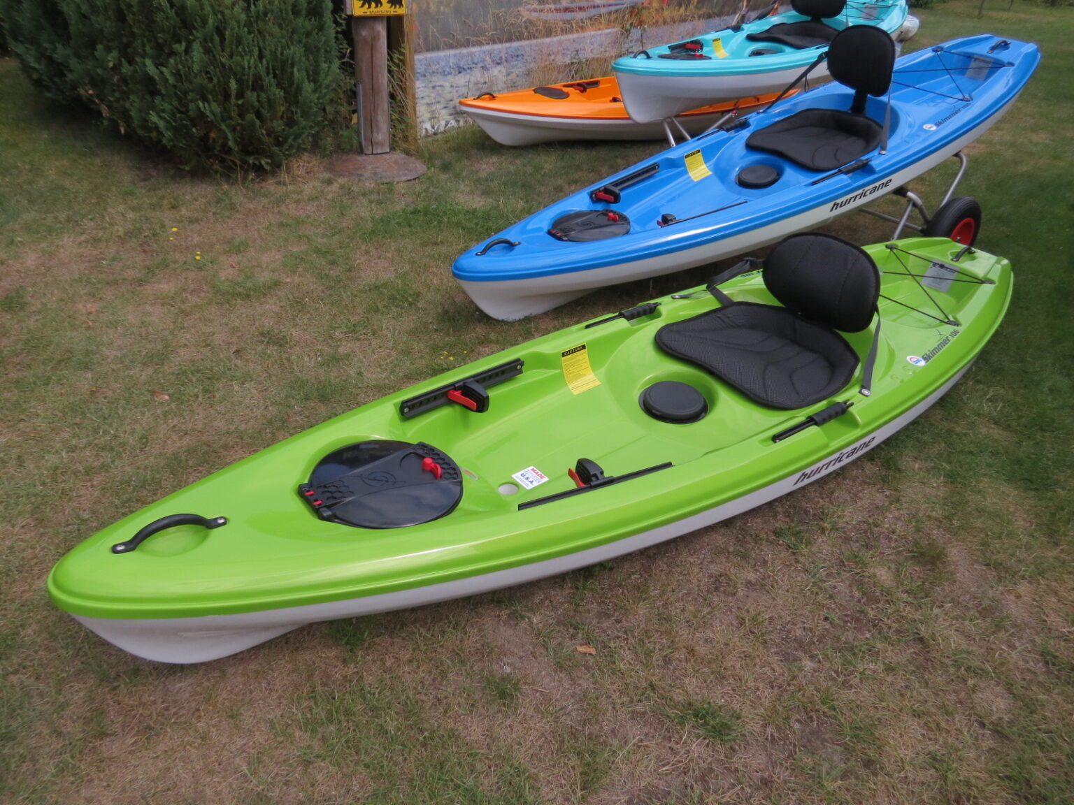 Skimmer 106 leichtes Sit on Top Kajak Hurricane Kayaks Paddel Store