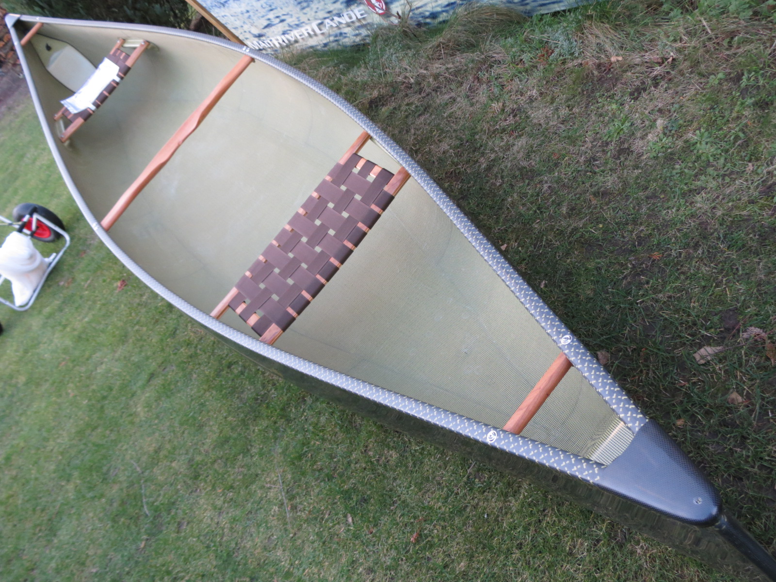 Prospector 16 Kevlar Fusion, Carbon clear 19,3 kg - Swift Canada – Bild 12