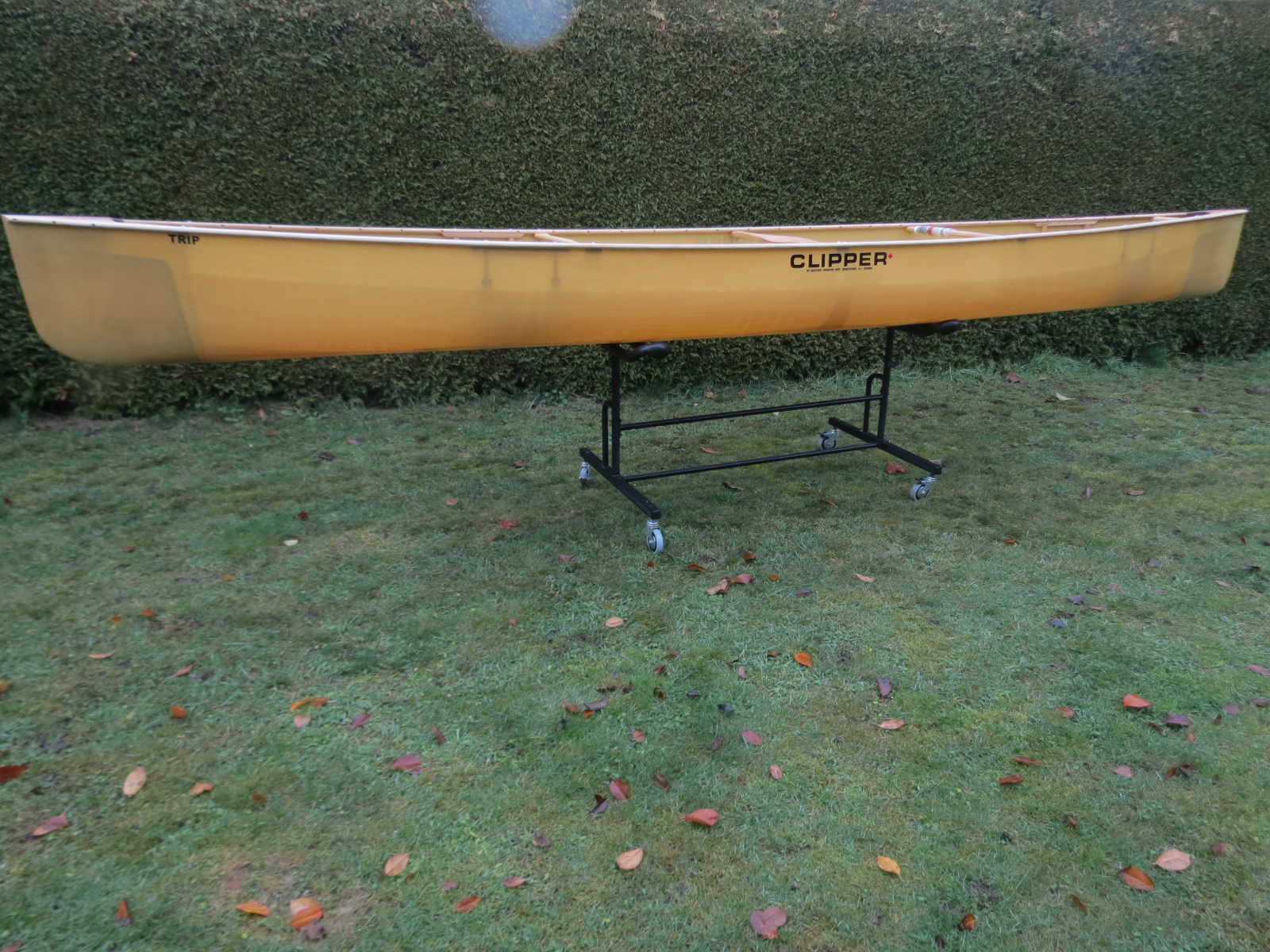 Trip 17.6 Kevlar ultralight Holzsüllrand Kanadier - Clipper Canoe Canada – Bild 9