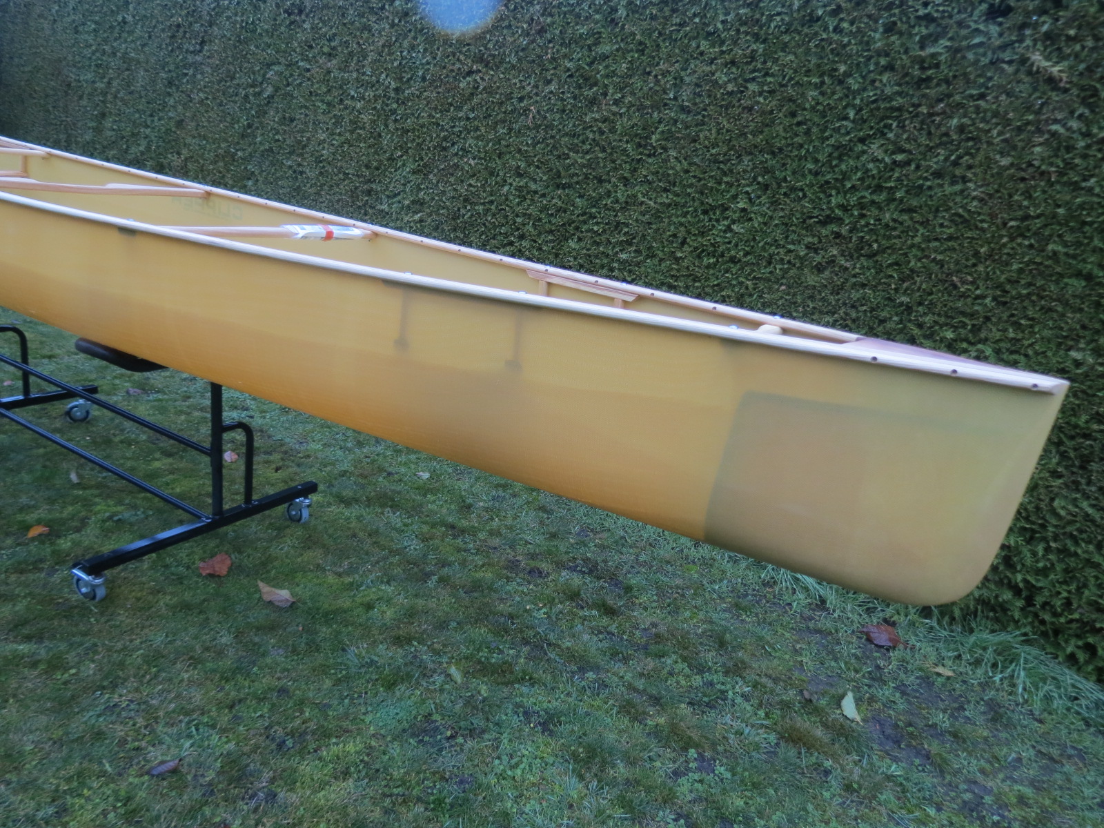 Trip 17.6 Kevlar ultralight Holzsüllrand Kanadier - Clipper Canoe Canada – Bild 10