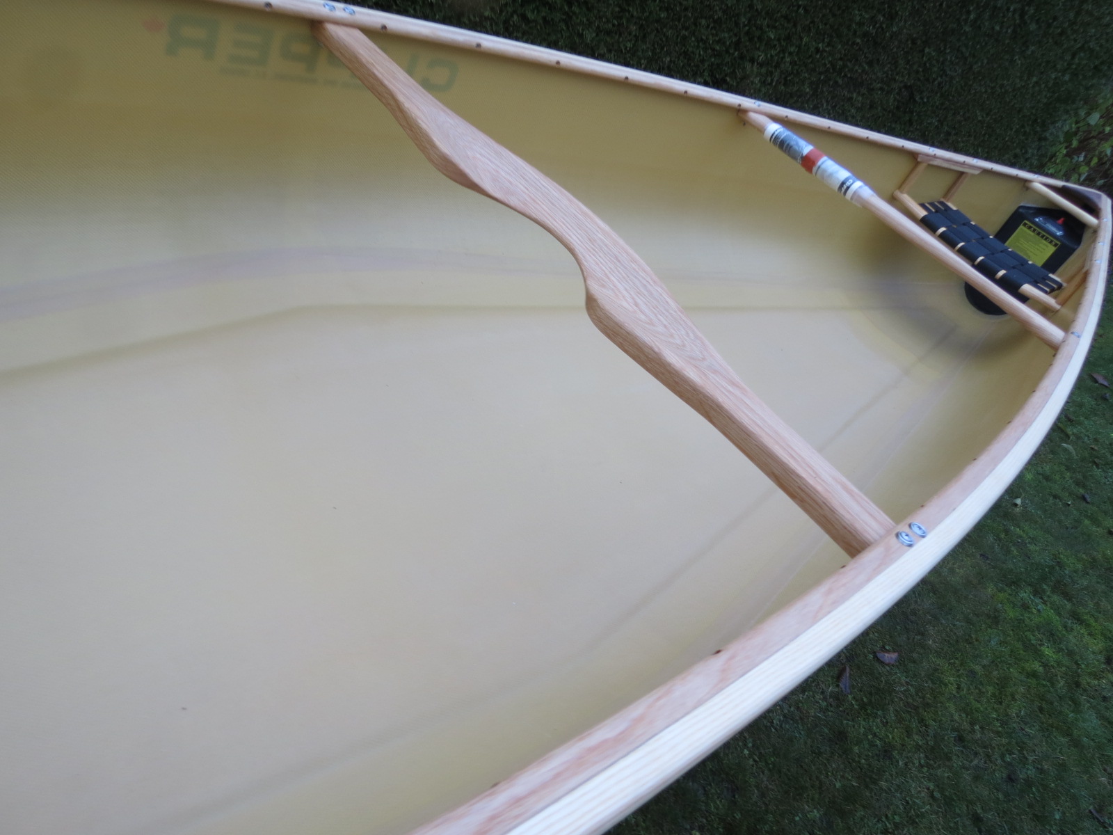 Trip 17.6 Kevlar ultralight Holzsüllrand Kanadier - Clipper Canoe Canada – Bild 14