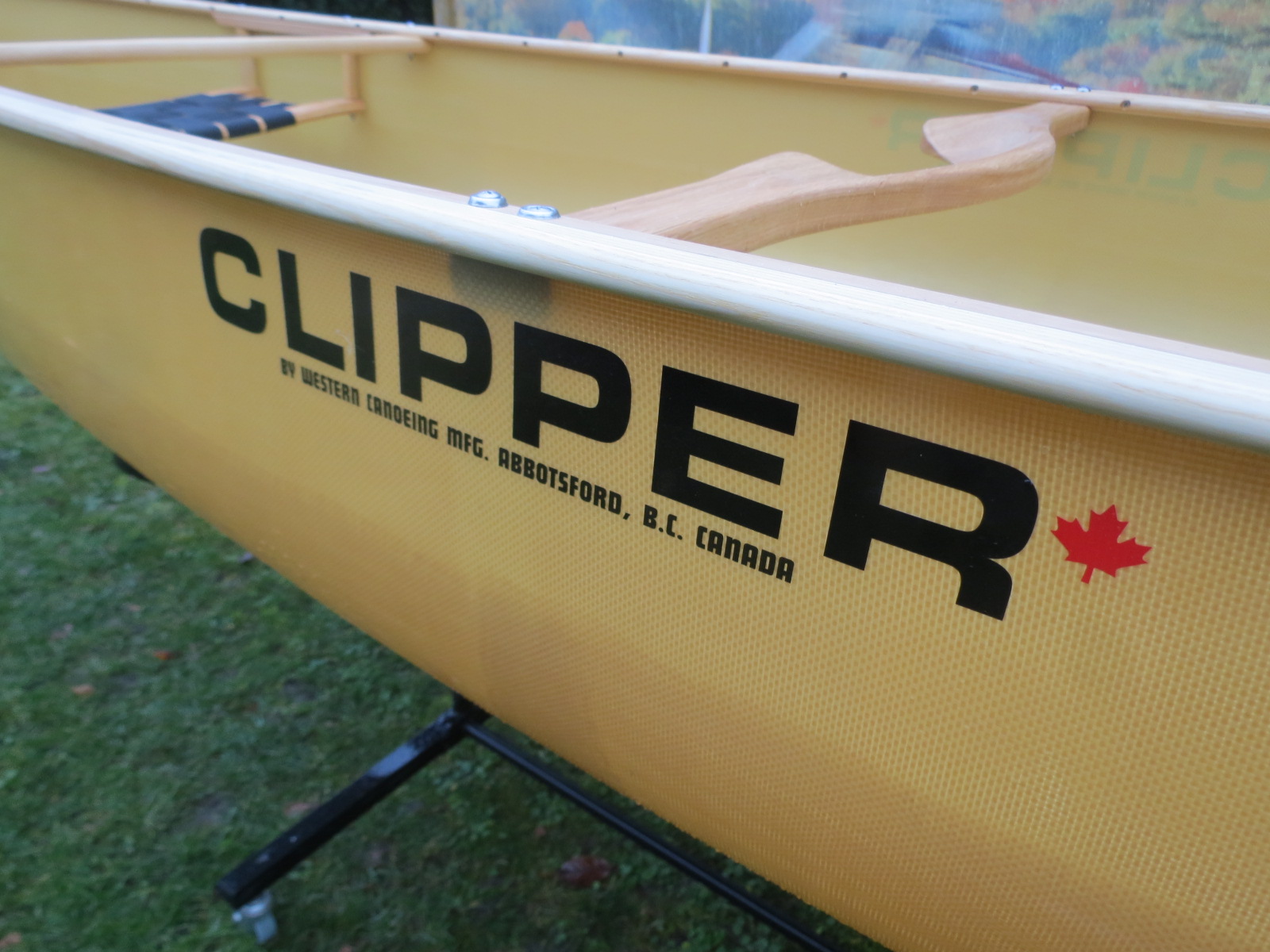 Trip 17.6 Kevlar ultralight Holzsüllrand Kanadier - Clipper Canoe Canada – Bild 15