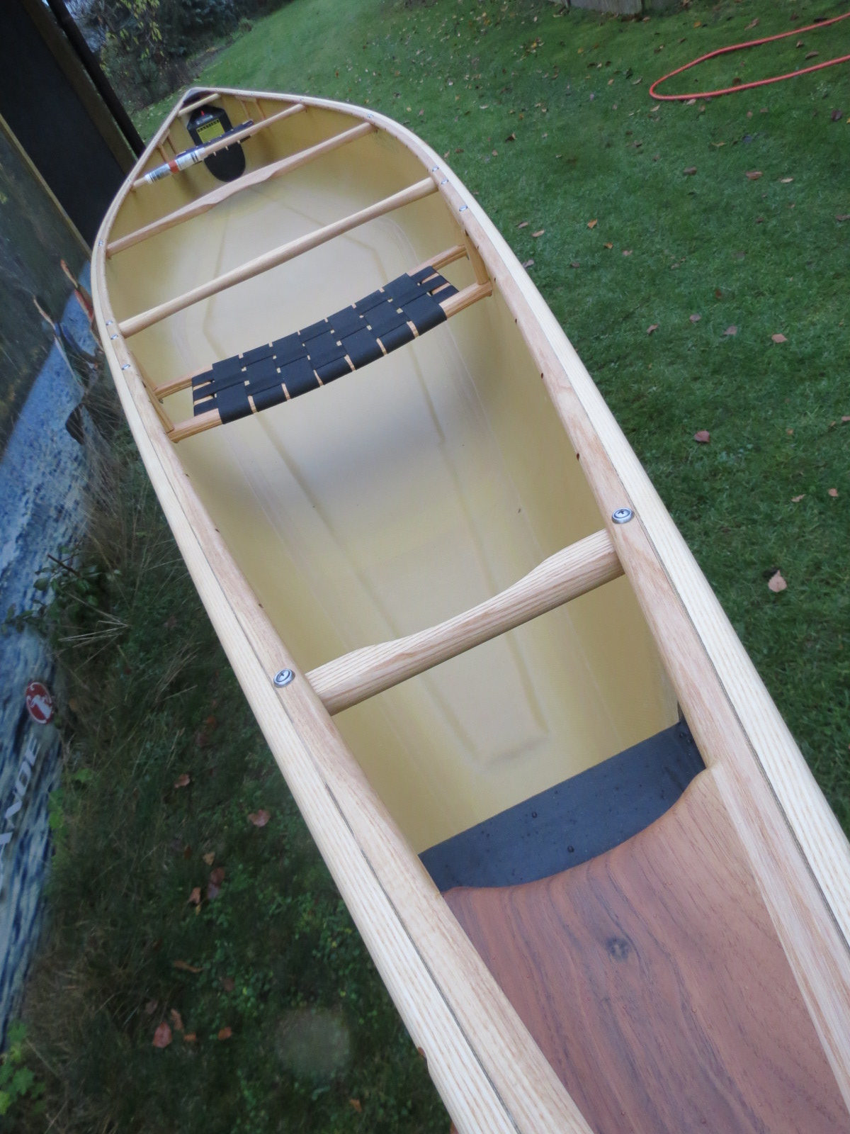 Trip 17.6 Kevlar ultralight Holzsüllrand Kanadier - Clipper Canoe Canada – Bild 2