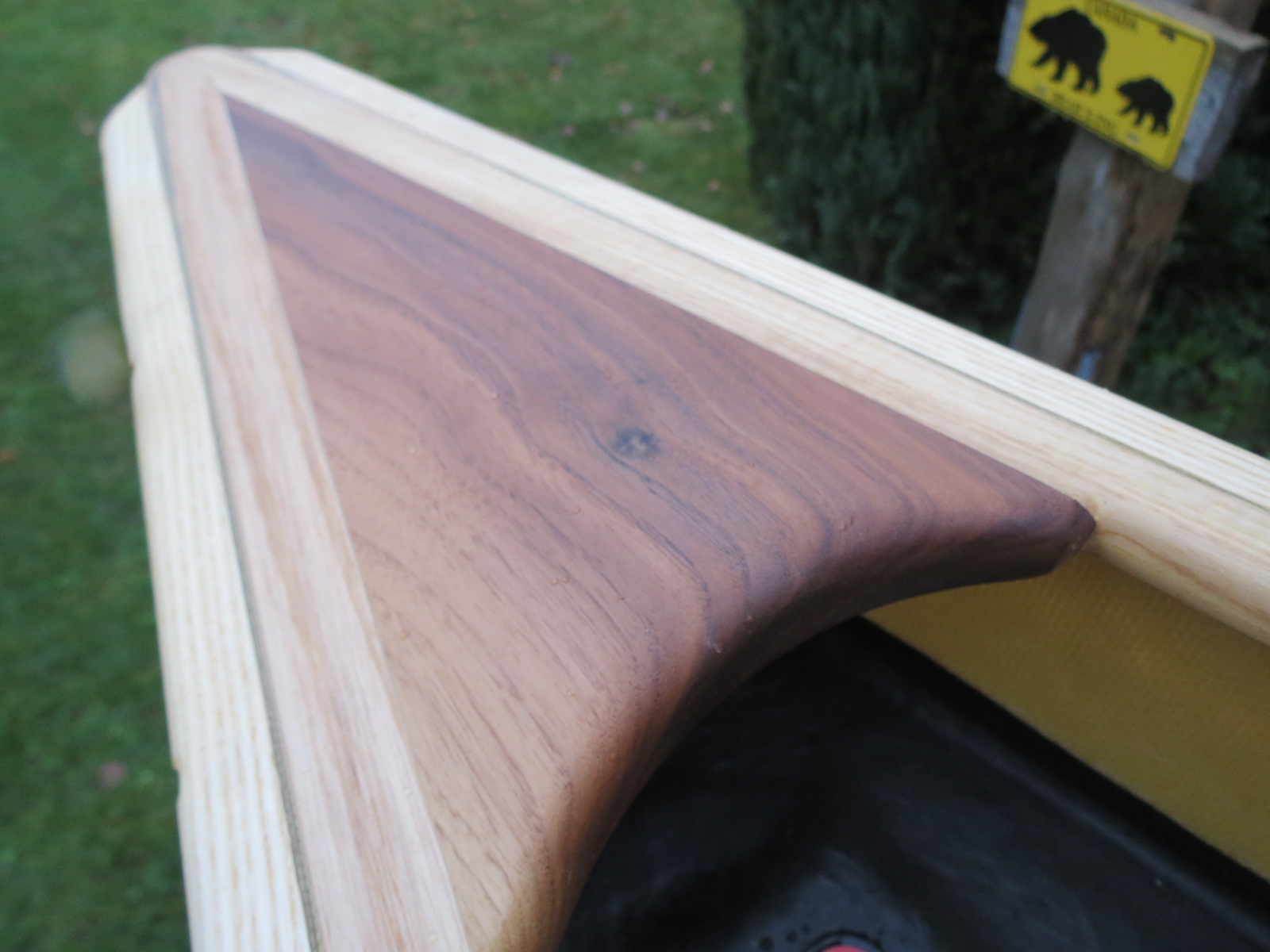 Trip 17.6 Kevlar ultralight Holzsüllrand Kanadier - Clipper Canoe Canada – Bild 3