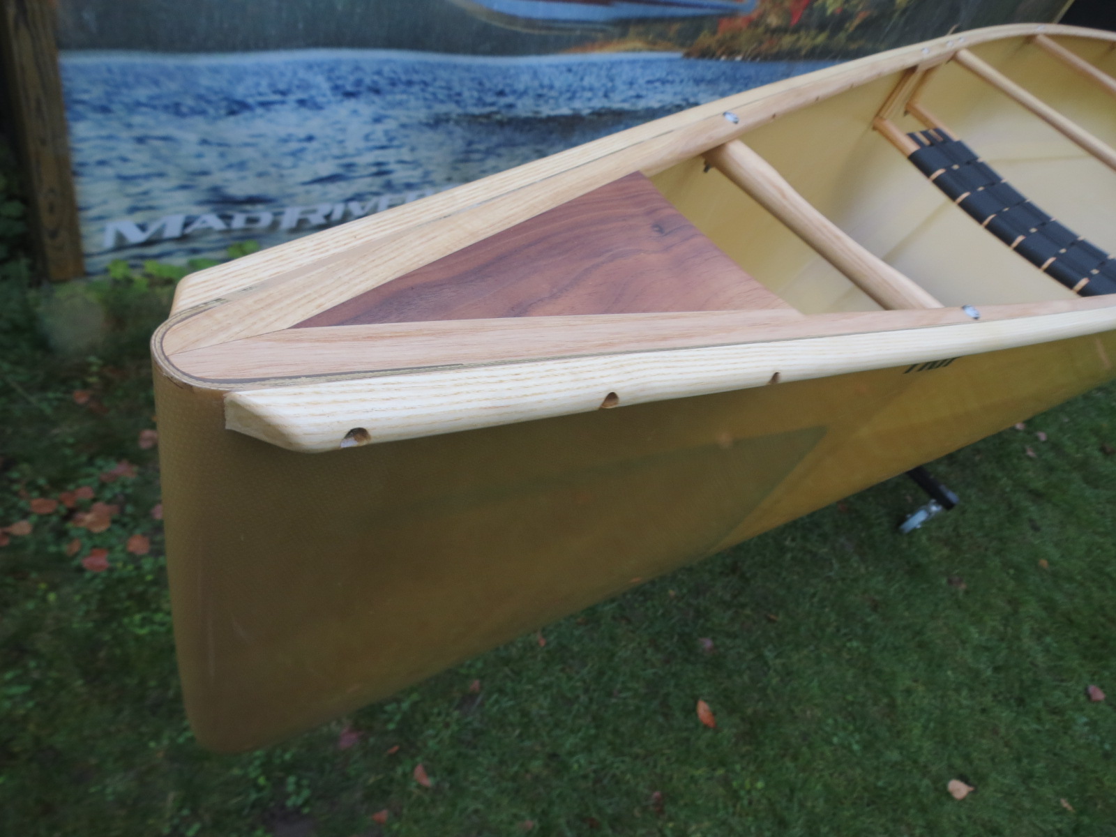 Trip 17.6 Kevlar ultralight Holzsüllrand Kanadier - Clipper Canoe Canada – Bild 4