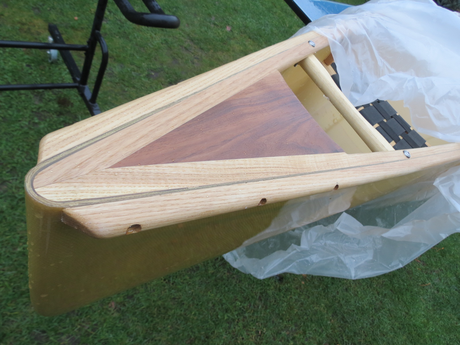 Trip 17.6 Kevlar ultralight Holzsüllrand Kanadier - Clipper Canoe Canada – Bild 7