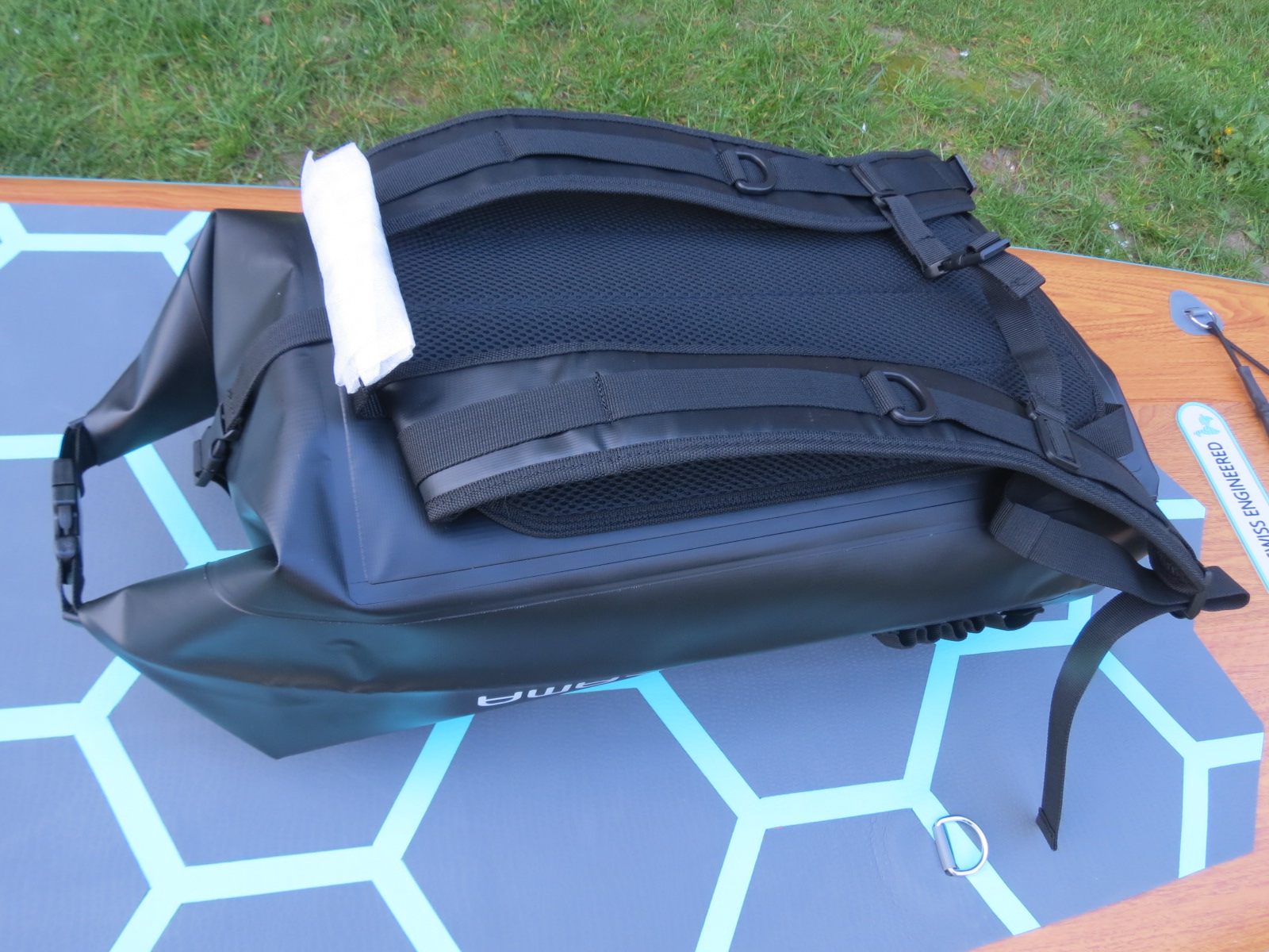 HEAVY DUTY, Wasserdichter Packsack SUP Rucksack DRY BAG - Mint Lama – Bild 9