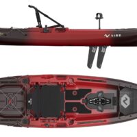 Makana 100 inkl. X-Drive oder Impulse Antrieb Angelkajak Sit on Top - Vibe Kayaks