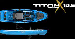 TitanX 12.5 Propel Springblade Rudder Titan X - Native Watercraft – Bild 5