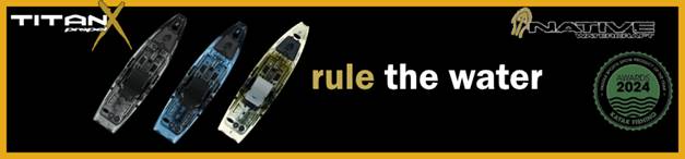 TitanX 12.5 Propel Springblade Rudder Titan X - Native Watercraft – Bild 3