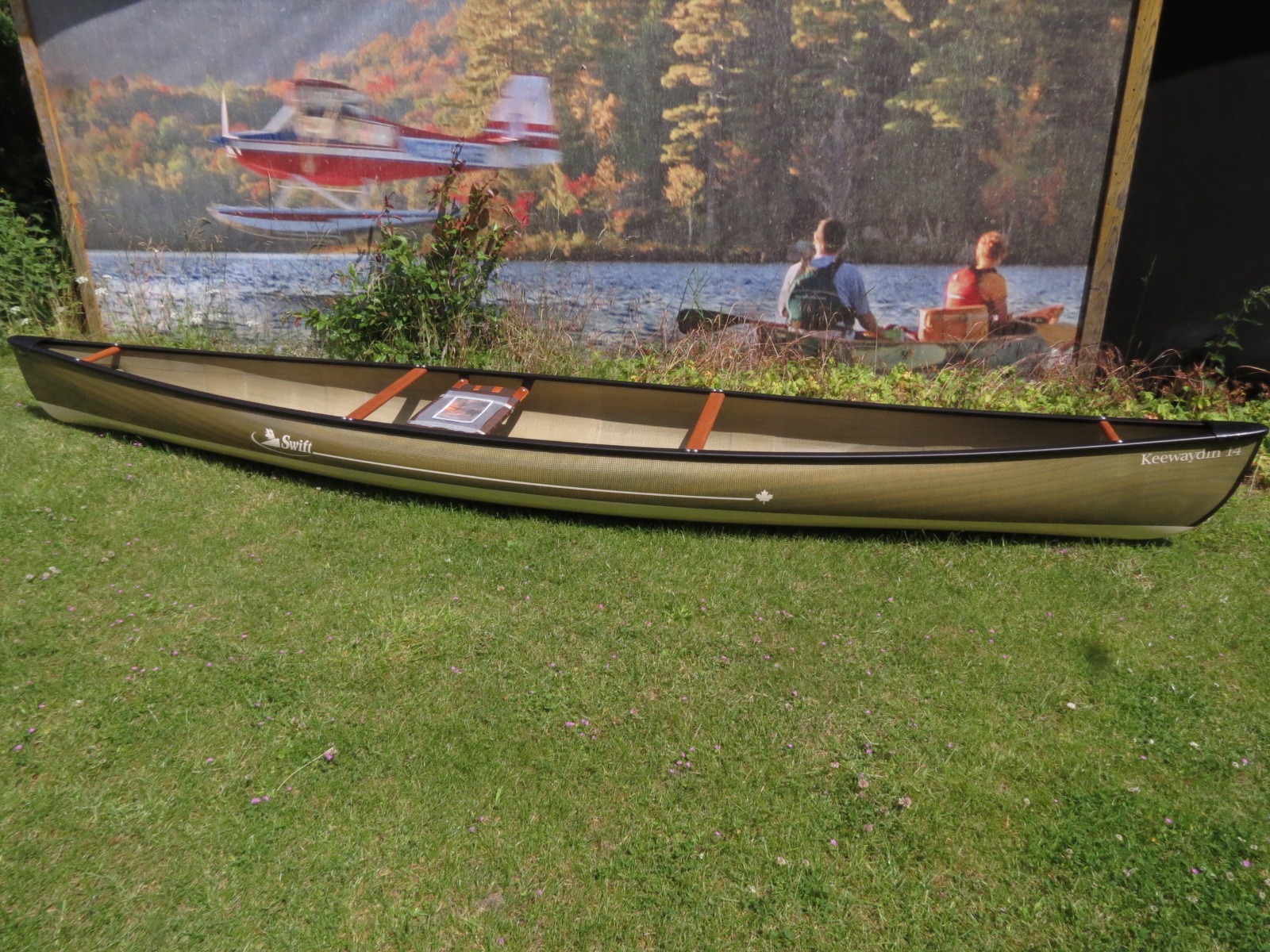 Keewaydin 14 Kevlar Fusion Black-Gold 13,9 kg Canoe - Swift Canada – Bild 12