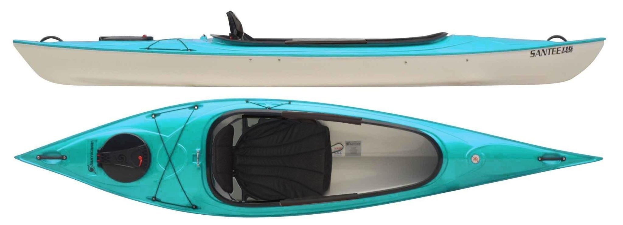 Santee 116 Sport, leichtes Sit on Top Kajak - Hurricane Kayaks – Bild 22