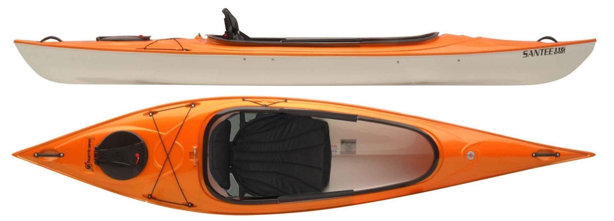 Santee 116 Sport, leichtes Sit on Top Kajak - Hurricane Kayaks – Bild 24
