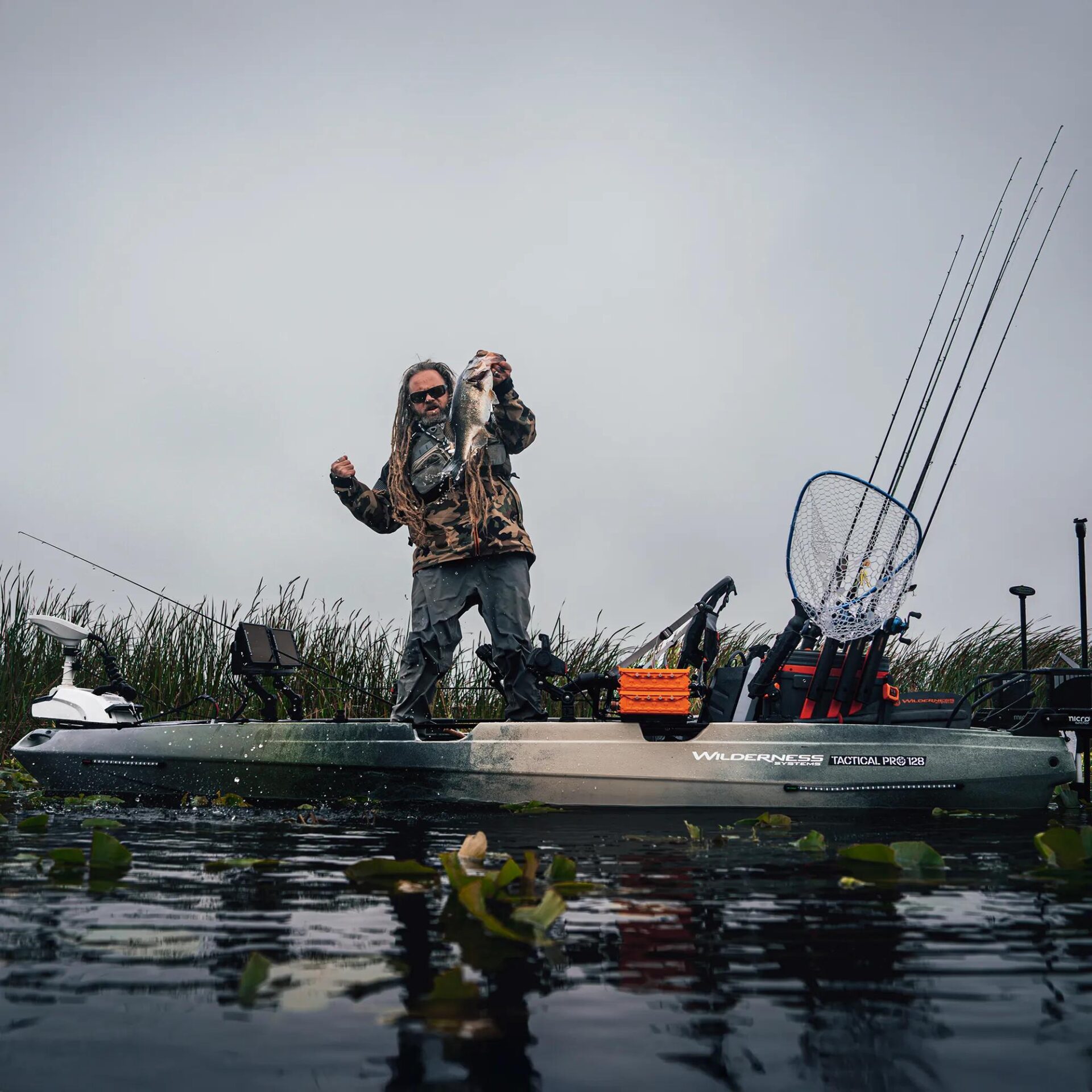 TACTICAL PRO 128 Angelkajak Motor- Fishing Boot - Wilderness Systems