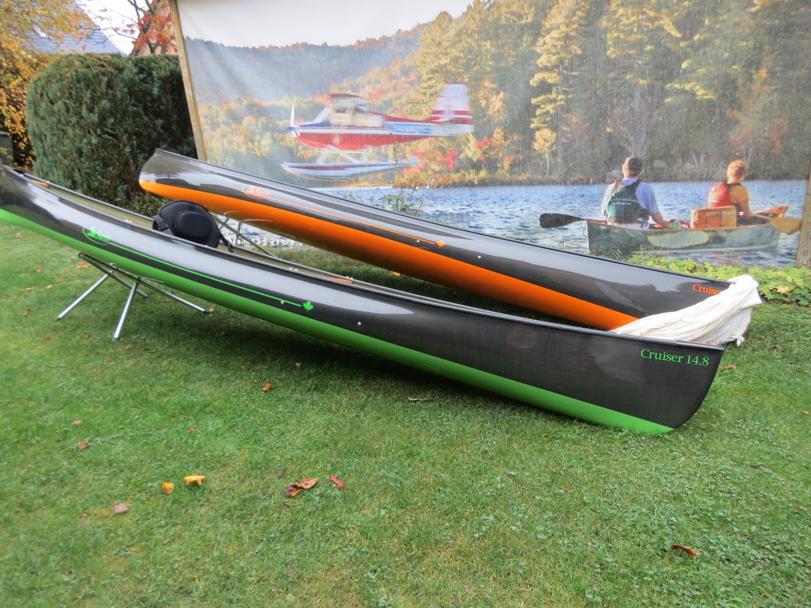 Cruiser Pack 14.8 Kevlar Fusion Carbon Pack Canoe 13,4 kg - Swift Canada – Bild 20