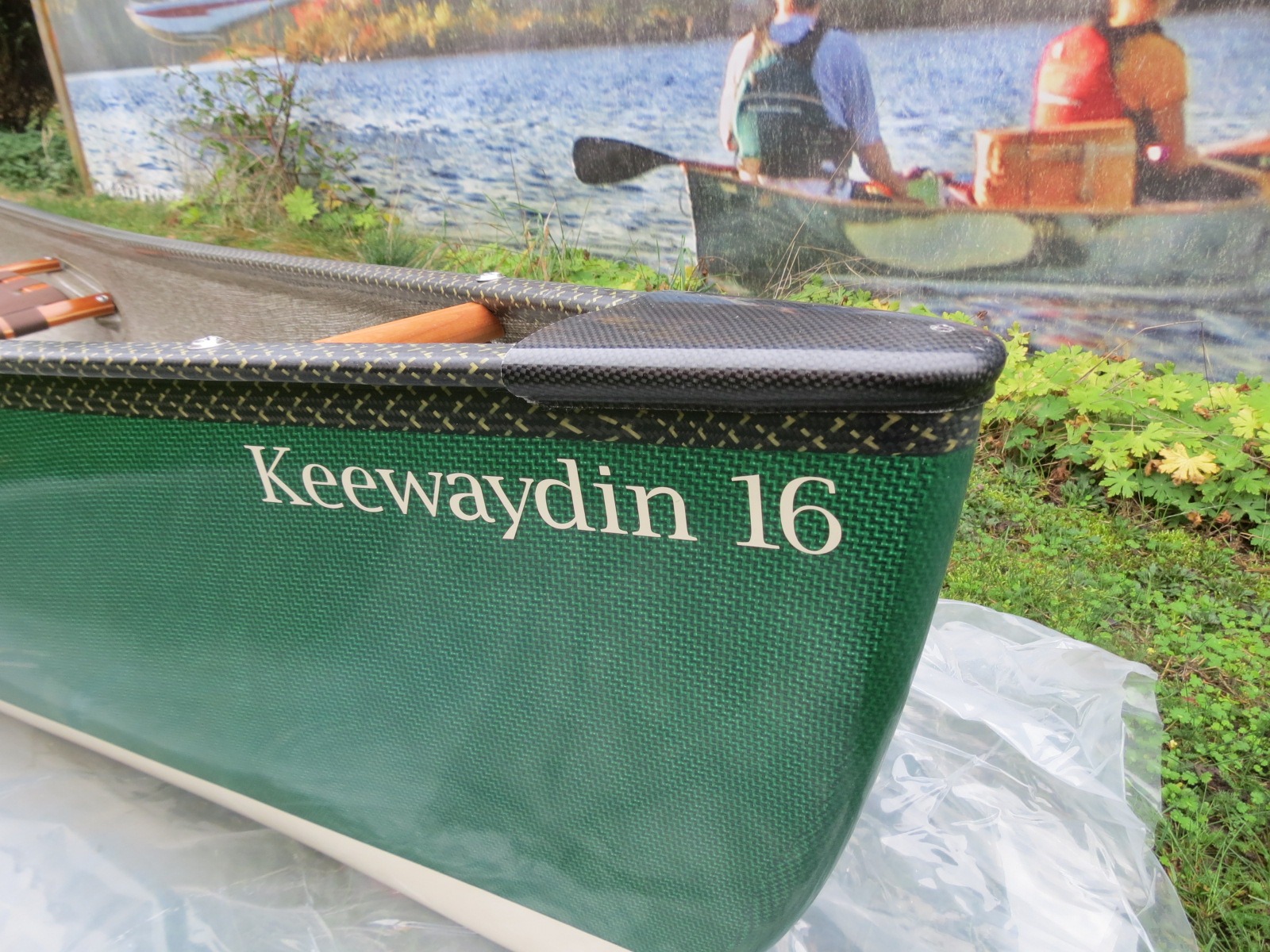 Keewaydin 16 Kevlar Fusion Exp., 20,4 kg, Emerald/Champagner - Swift Canada – Bild 7