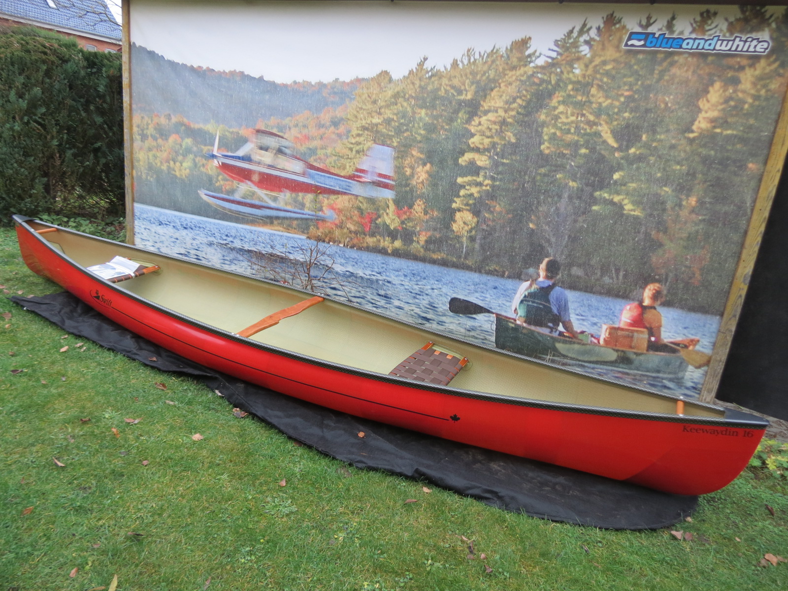 Keewaydin 16 Kevlar Fusion 17,2 kg, rubby rot - Swift Canada