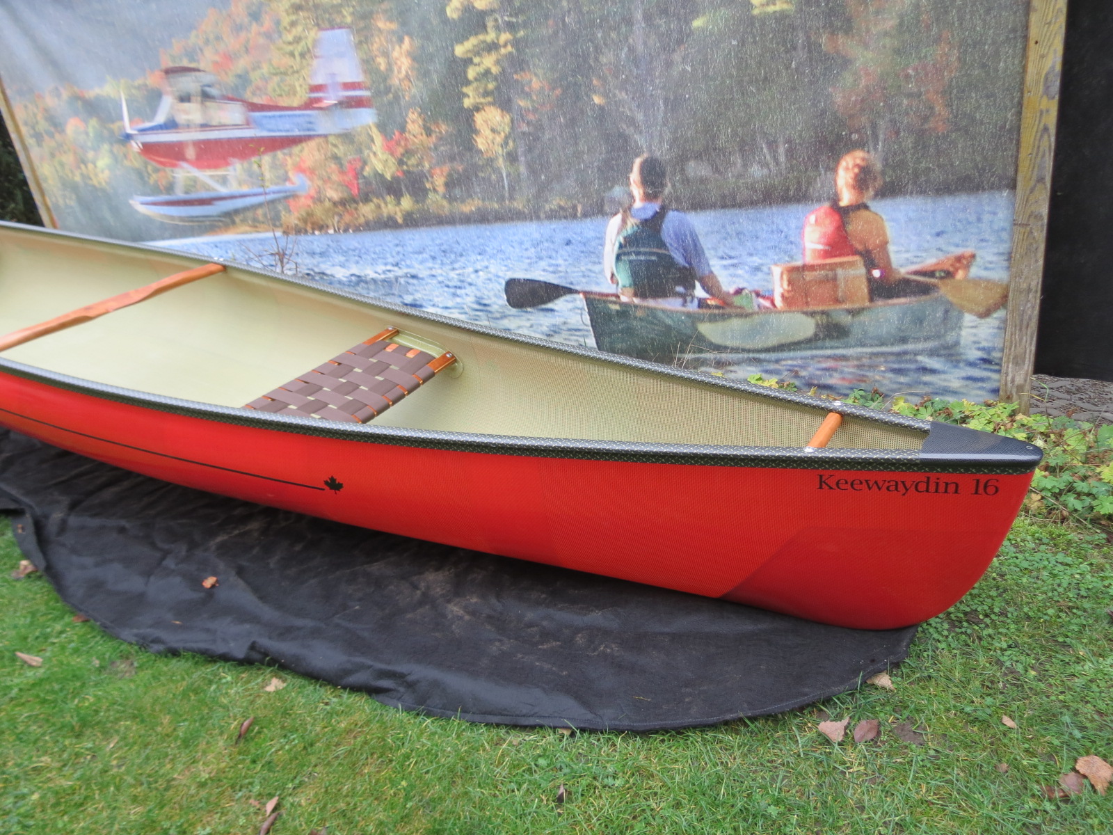 Keewaydin 16 Kevlar Fusion 17,2 kg, rubby rot - Swift Canada – Bild 2