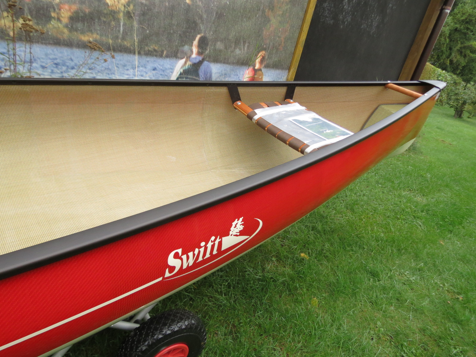Keewaydin 16 Kevlar Fusion 19,8 kg, rubby rot/champagner - Swift Canada – Bild 3