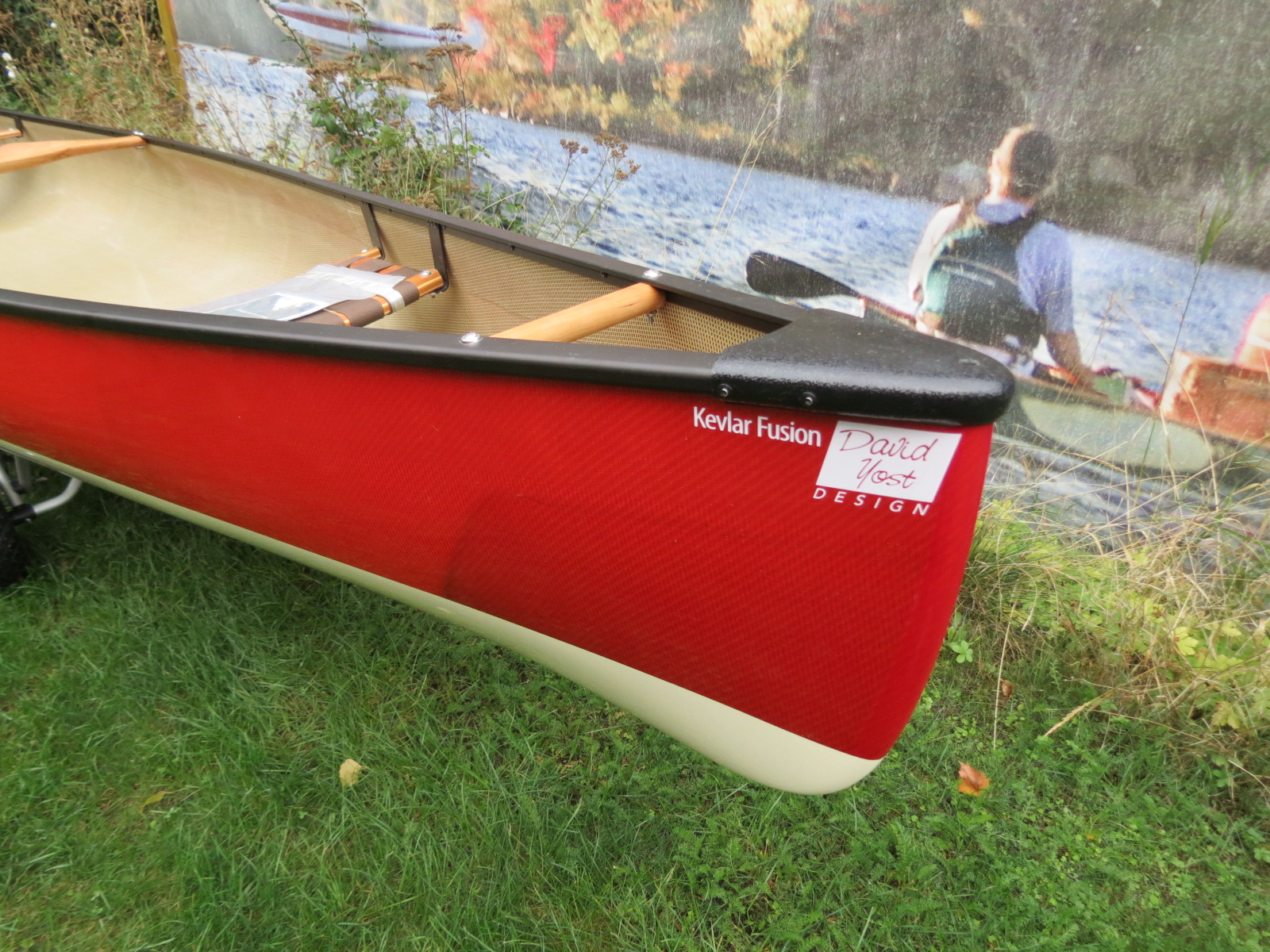 Keewaydin 16 Kevlar Fusion 19,8 kg, rubby rot/champagner - Swift Canada – Bild 5