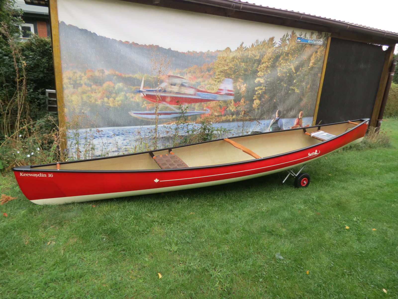 Keewaydin 16 Kevlar Fusion 19,8 kg, rubby rot/champagner - Swift Canada